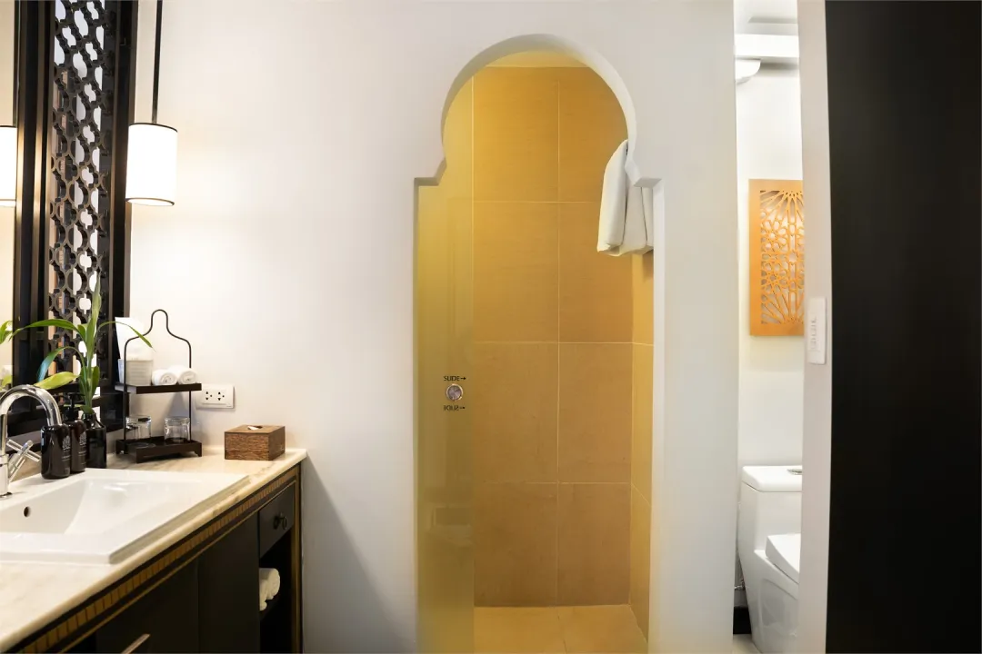 Odysseys Travel - Sarai and Wander Resort - Rooms - Gold Chamber - Bathroom