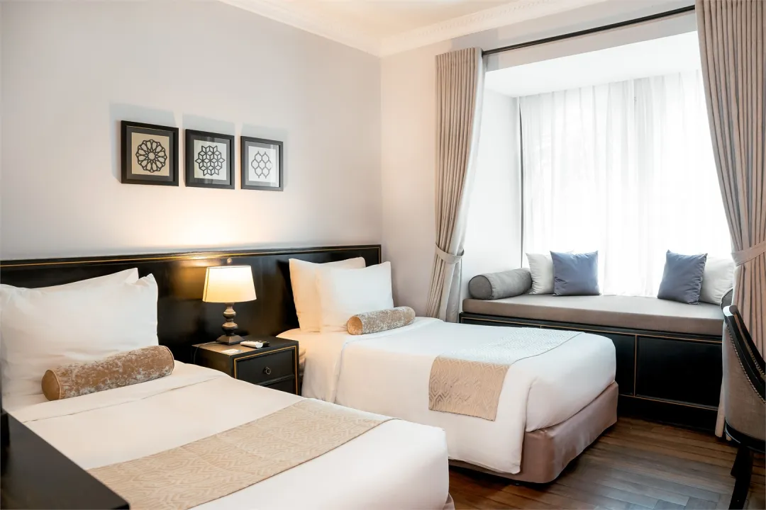 Odysseys Travel - Sarai and Wander Resort - Rooms - Gold Chamber - Bedroom (Twin)