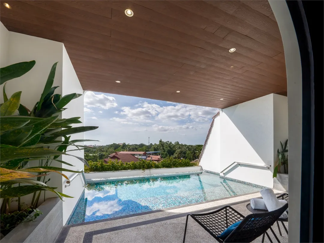 Odysseys Travel - Sarai and Wander Resort - Rooms - Deluxe King Private Pool - Pool Terrace