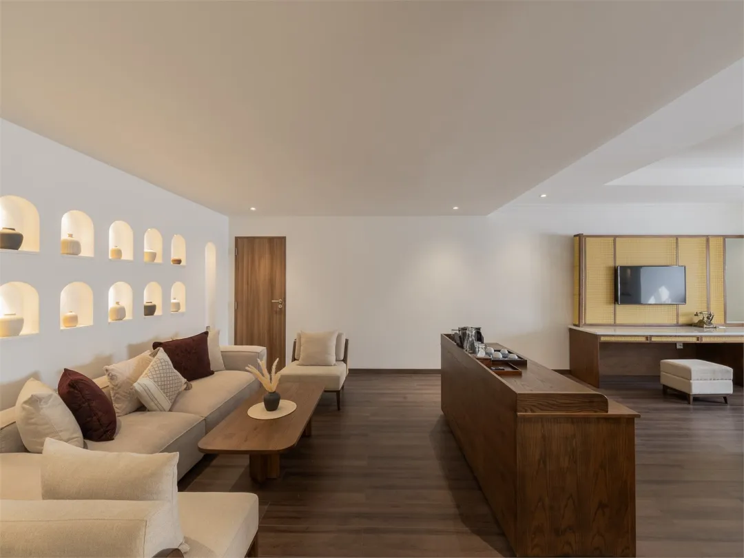 Odysseys Travel - Sarai and Wander Resort - Rooms - Prestige Suite - Living Room