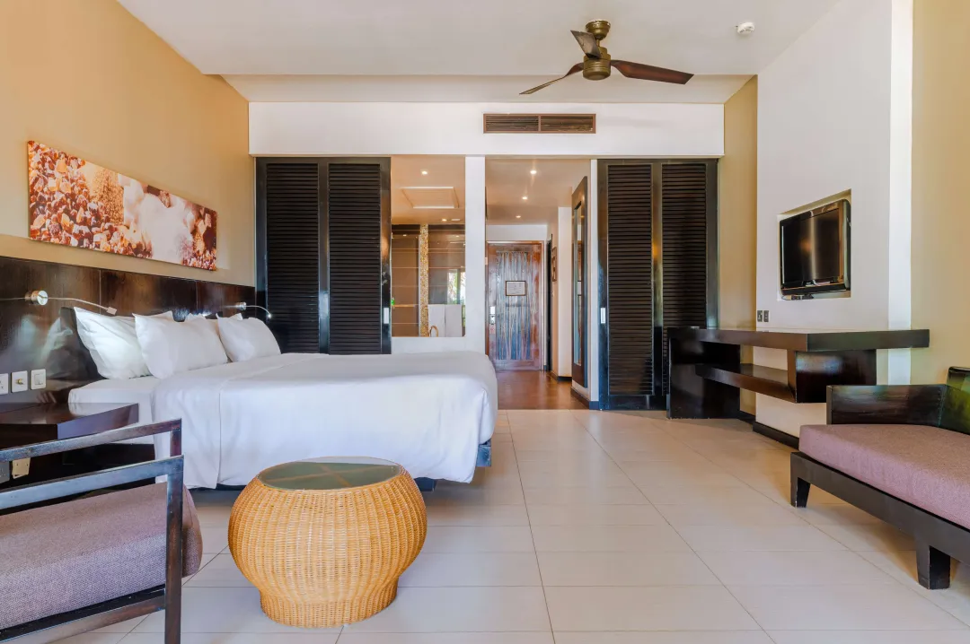 Odysseys Travel - Crystals Beach Resort Belle Mare - Premium Room Pool View - Bedroom