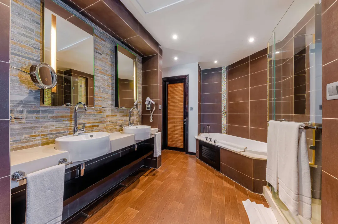 Odysseys Travel - Crystals Beach Resort Belle Mare - Premium Room Pool View - Bathroom