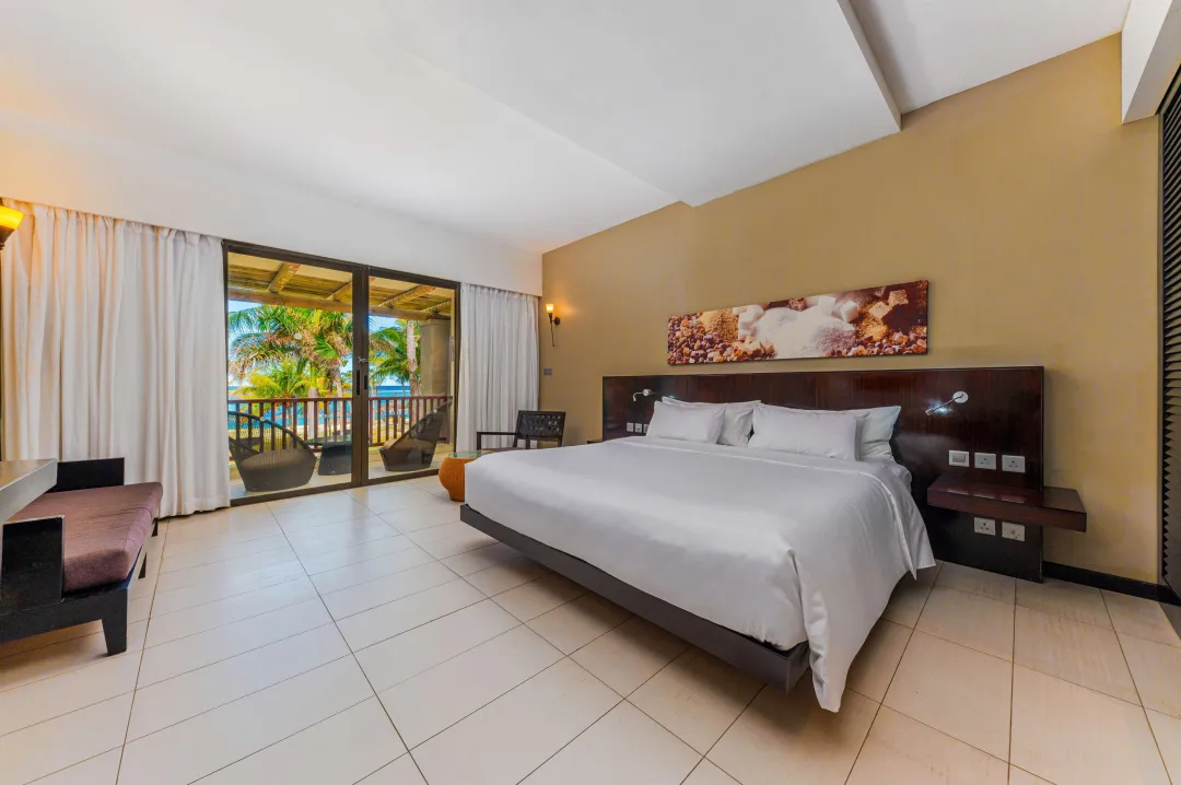 Odysseys Travel - Crystals Beach Resort Belle Mare - Premium Room Garden View - Bedroom View