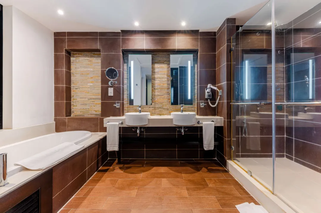 Odysseys Travel - Crystals Beach Resort Belle Mare - Premium Room Garden View - Bathroom