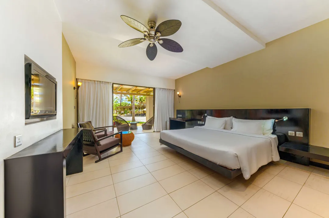 Odysseys Travel - Crystals Beach Resort Belle Mare - Premium Room Partial Ocean View - Bedroom View