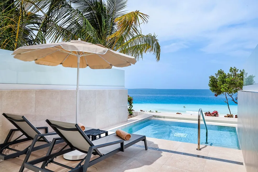 Odysseys Travel - Hotel Riu Palace Swahili - Junior Suite Swim-up Ocean View Elite Club - Terrace