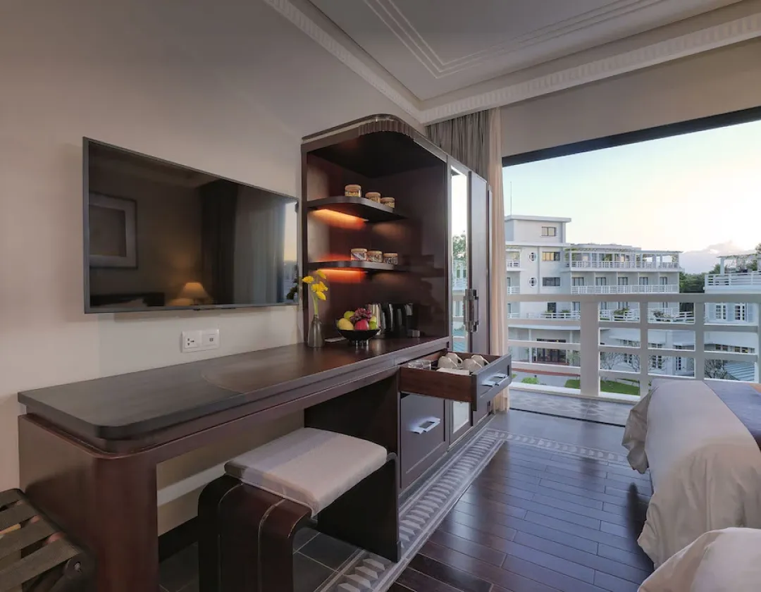 Odysseys Travel - Azerai La Residence, Hue - Superior Garden View - Desk Area