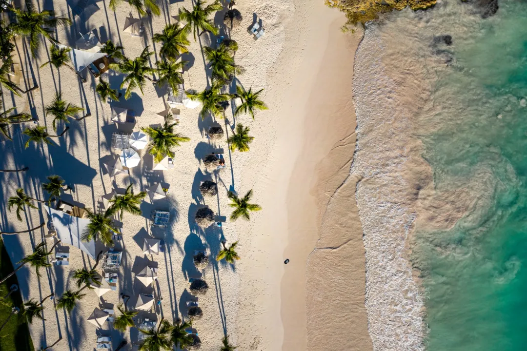 Odysseys Travel - Eden Roc Cap Cana - Beach Aerial View