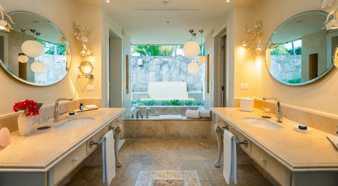 Odysseys Travel - Eden Roc Cap Cana - Luxury Pool Family Suite - Bathroom