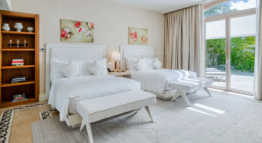Odysseys Travel - Eden Roc Cap Cana - Two Bedroom Villa - Bedroom (Twin)