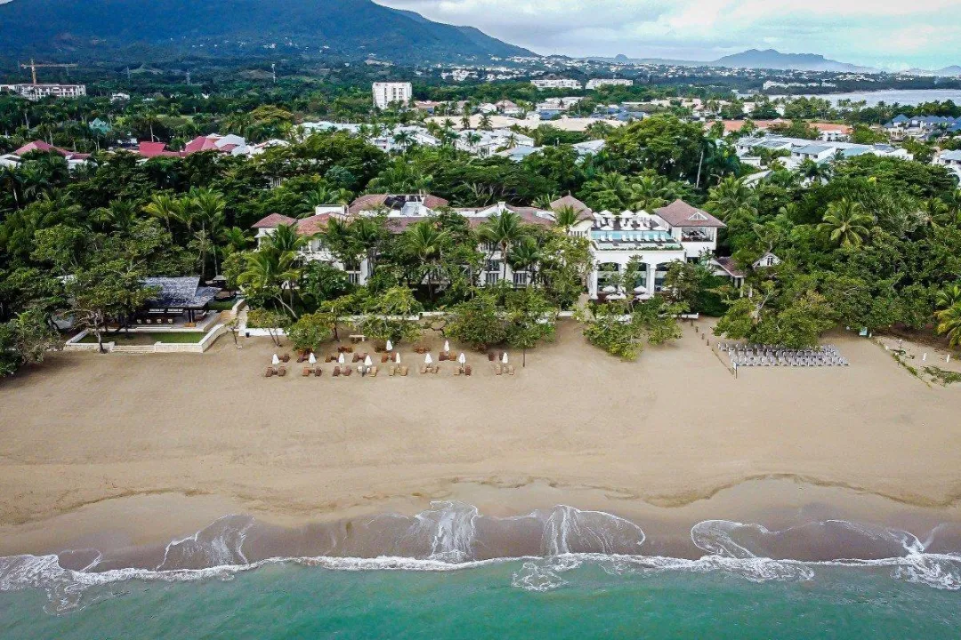 Odysseys Travel - Casa Colonial Beach and Spa - Beachfront Aerial View