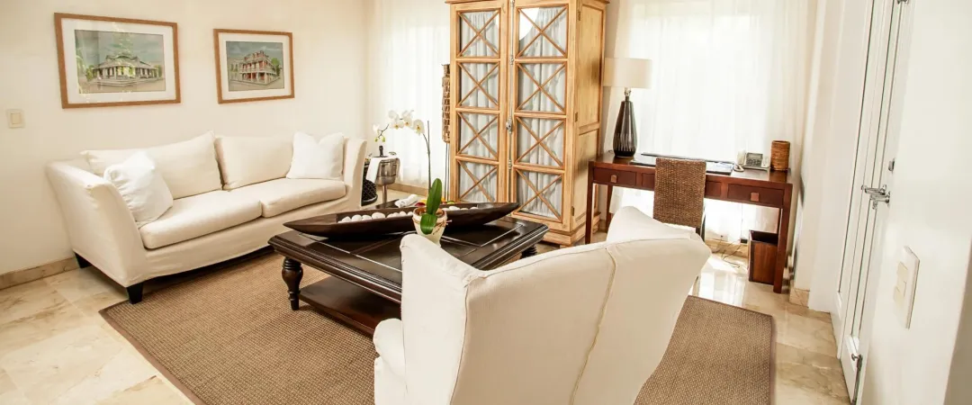 Odysseys Travel - Casa Colonial Beach and Spa - Penthouse Ocean Front - Living Area