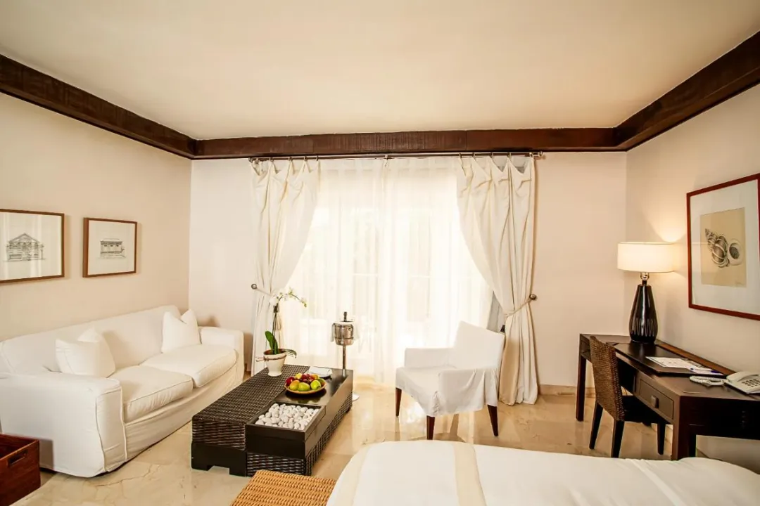 Odysseys Travel - Casa Colonial Beach and Spa - Junior Suite Tropical View - Living Area