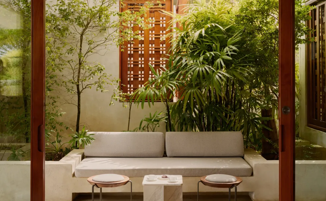 Odysseys Travel - Amanera - Ocean View Pool Casita - Living Area