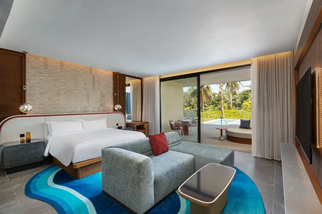 Odysseys Travel - W Punta Cana - Premier Deluxe Private Pool - Bedroom