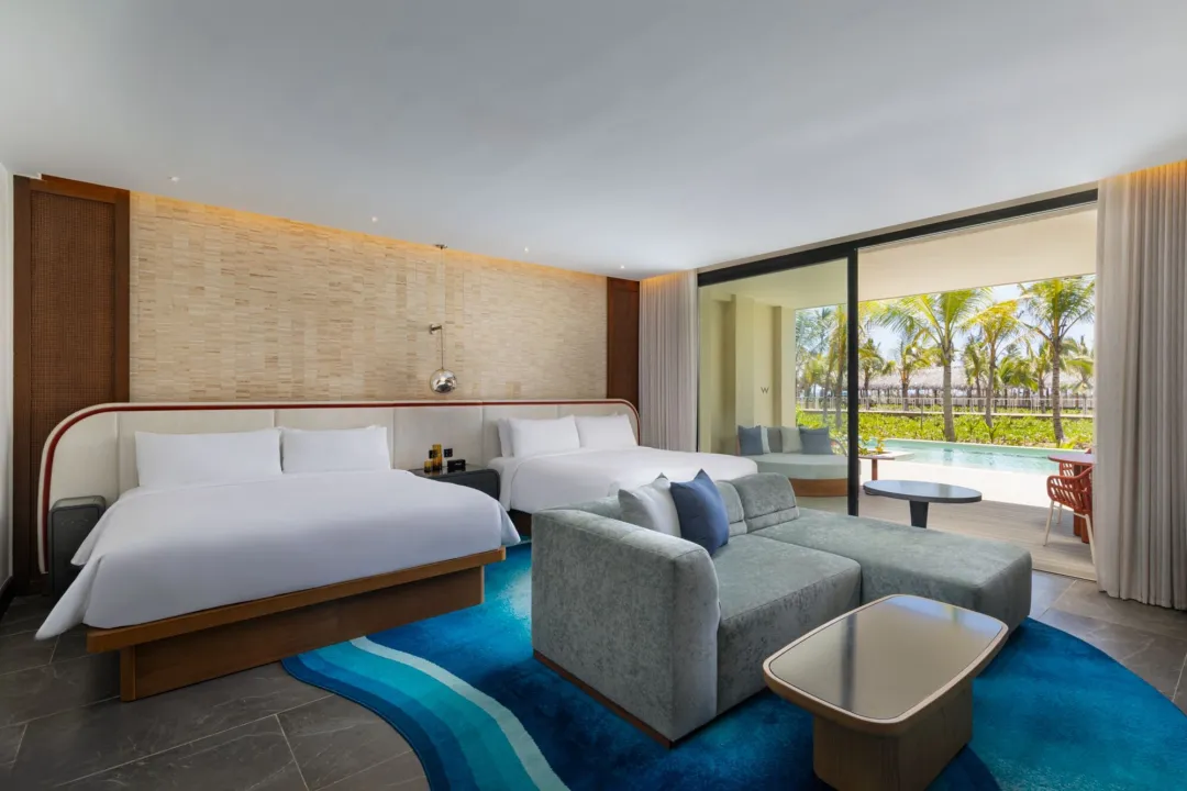 Odysseys Travel - W Punta Cana - W Suite Swim-Up - Bedroom