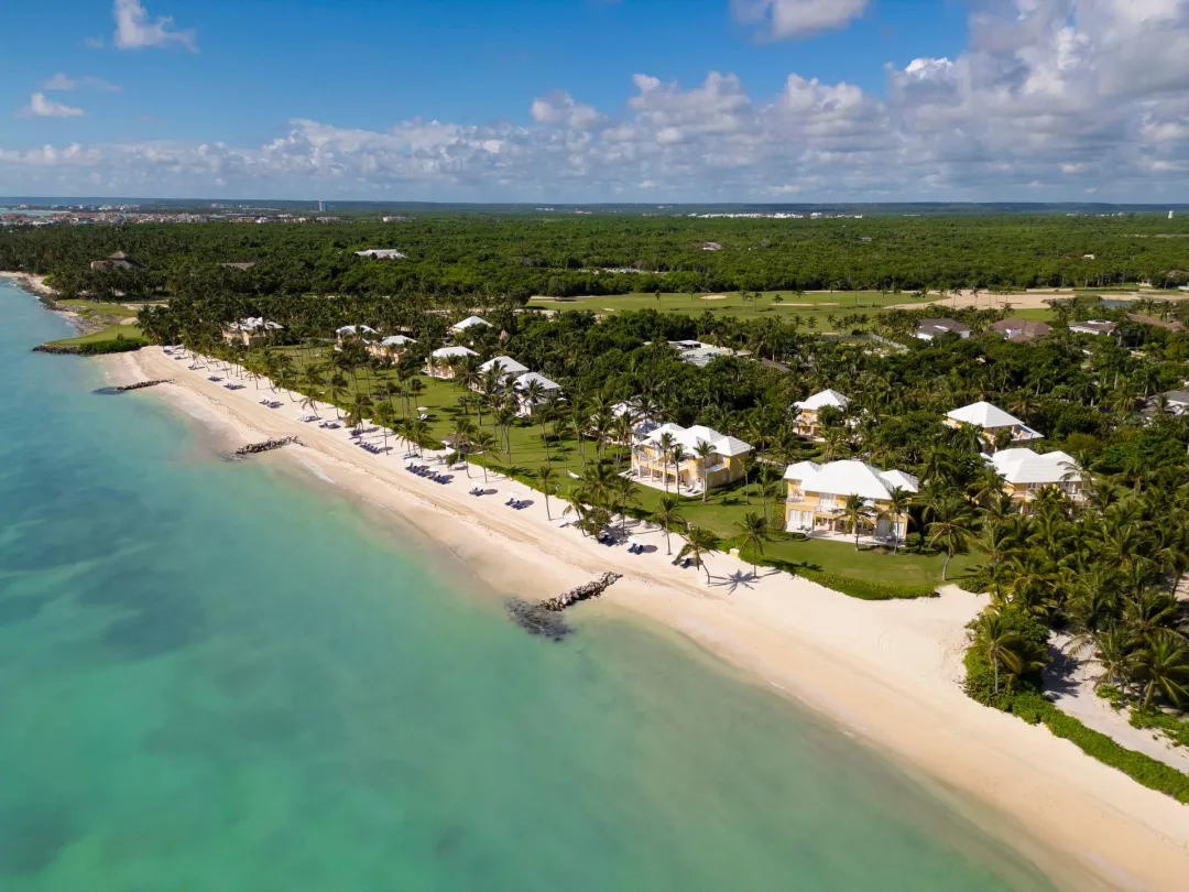 Odysseys Travel - Tortuga Bay Punta Cana - Beach aerial