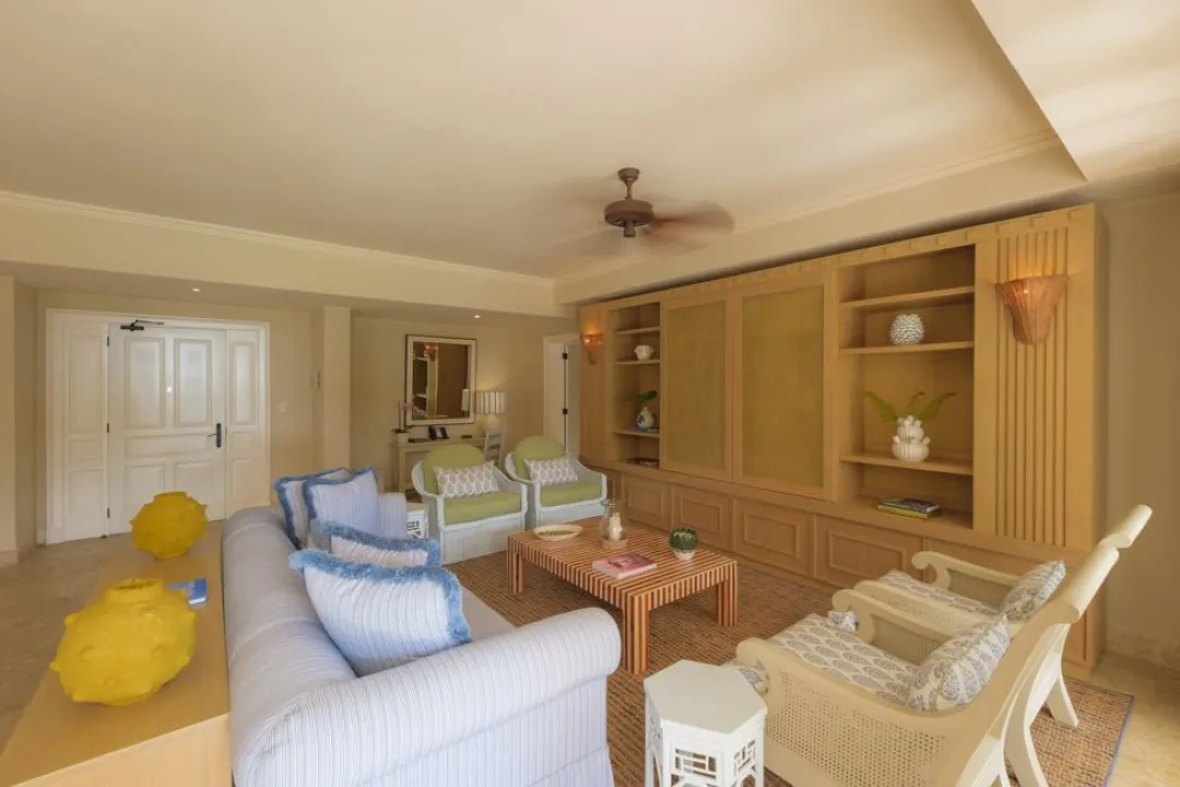 Odysseys Travel - Tortuga Bay Punta Cana - Rooms - Two Bedroom Suite Beach Front - Living room