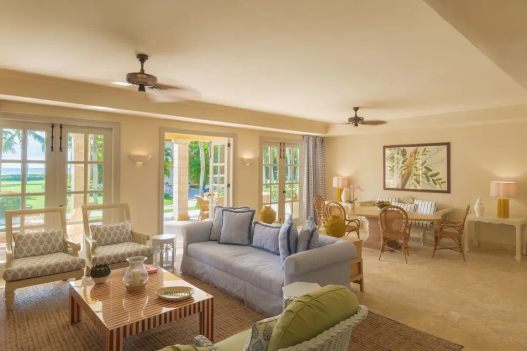 Odysseys Travel - Tortuga Bay Punta Cana - Rooms - Two Bedroom Suite Ocean View - Living room