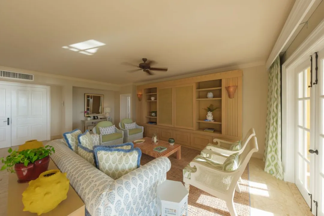 Odysseys Travel - Tortuga Bay Punta Cana - Rooms - Four Bedroom Villa Beach Front - Living room