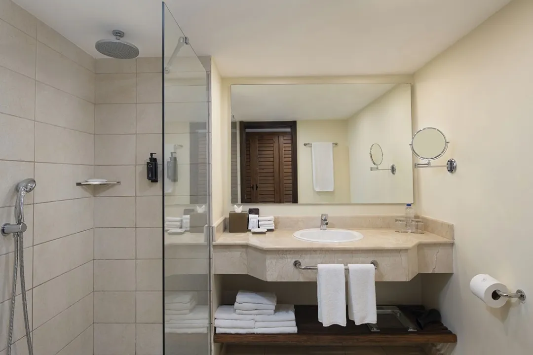 Odysseys Travel - Impressive Premium Punta Cana - Rooms - Junior Suite Premium Tropical View With Jacuzzi - Bathroom