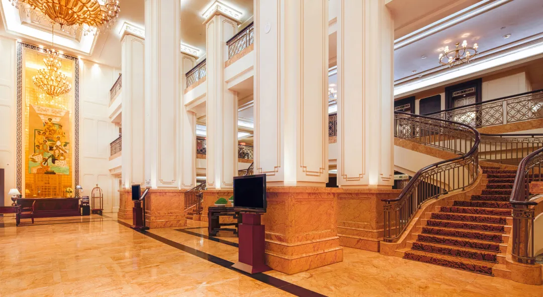 Odysseys Travel - Indochine Palace Hue - Hotel Lobby