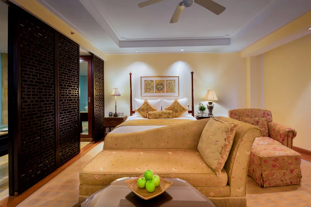 Odysseys Travel - Indochine Palace Hue - Palace Studio - Seating Area