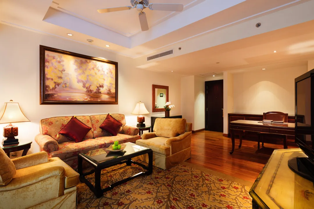 Odysseys Travel - Indochine Palace Hue - Palace Suite - Living Room
