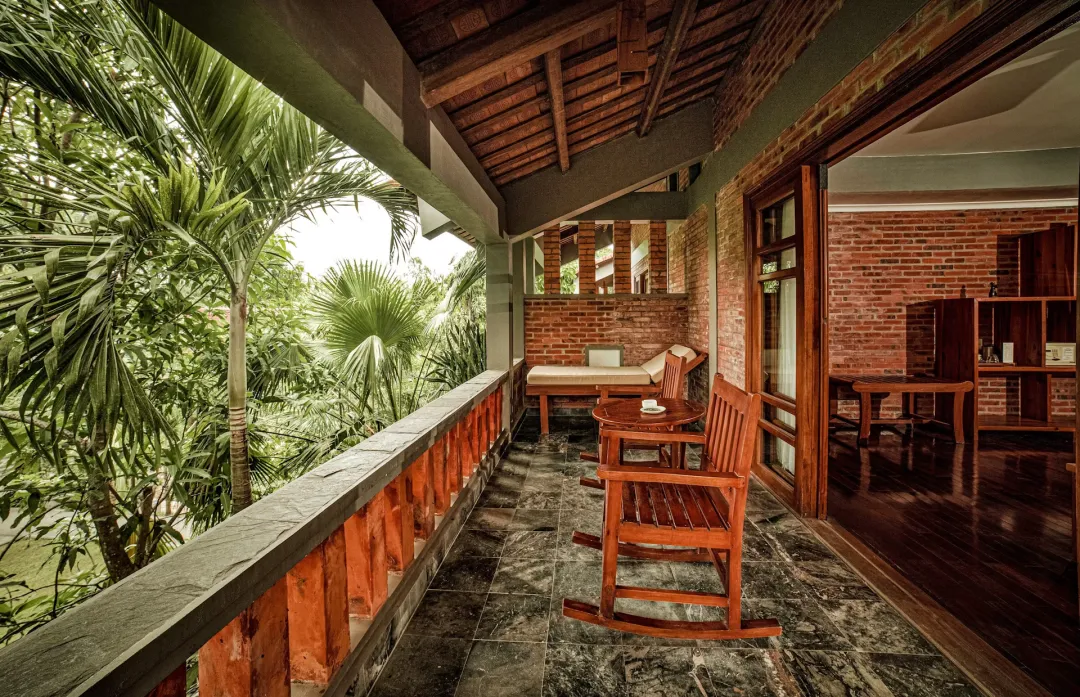 Odysseys Travel - Pilgrimage Village Resort and Spa - Deluxe Room - Balcony Lounge