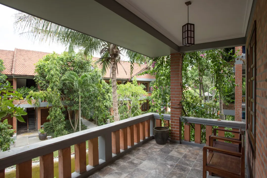 Odysseys Travel - Pilgrimage Village Resort and Spa - Superior Room - Balcony Lounge