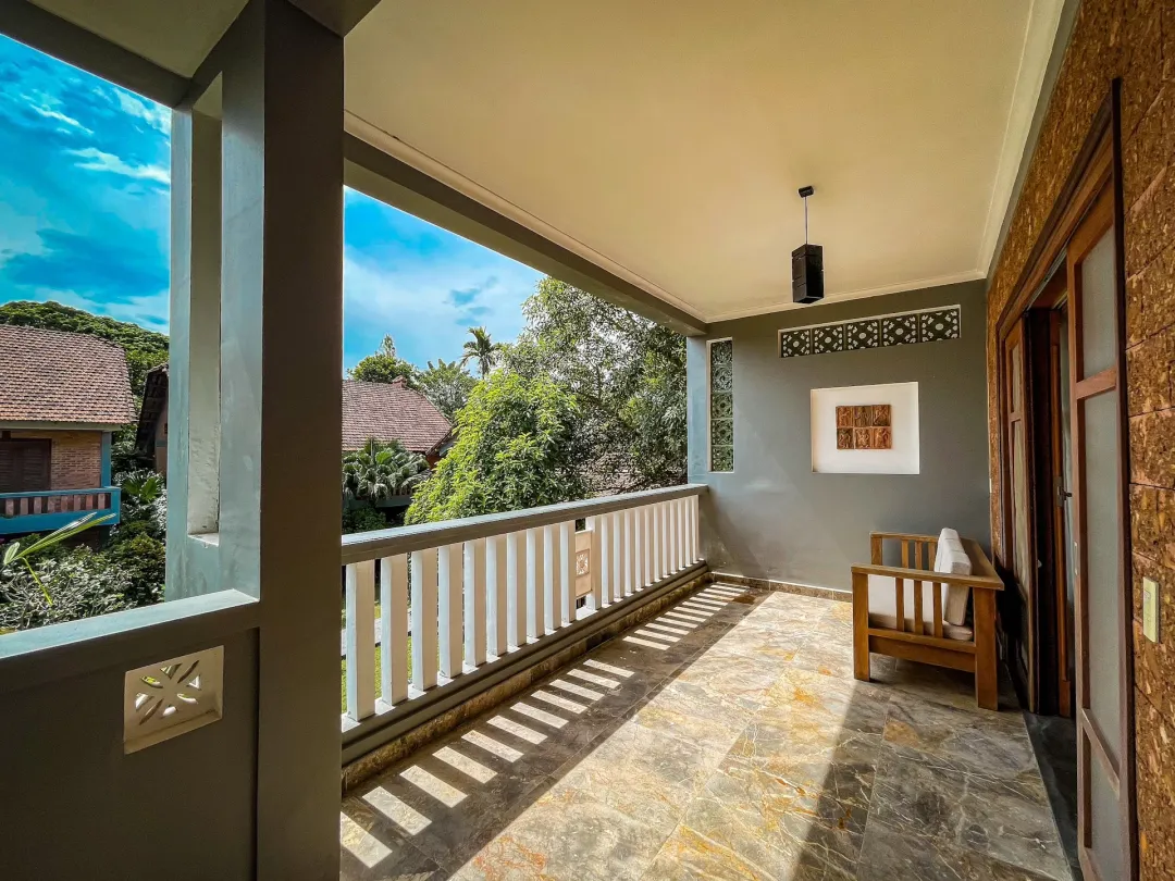 Odysseys Travel - Pilgrimage Village Resort and Spa - Superior Plus Room - Balcony Lounge