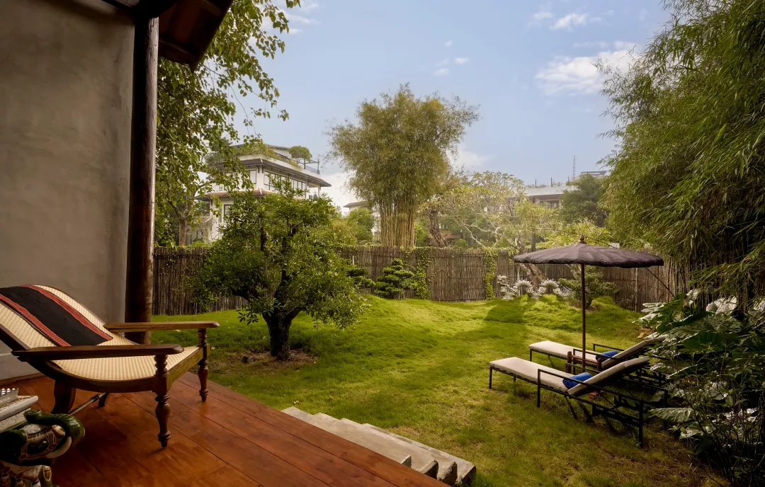 One Bedroom Garden Villa -Terrace Lounge