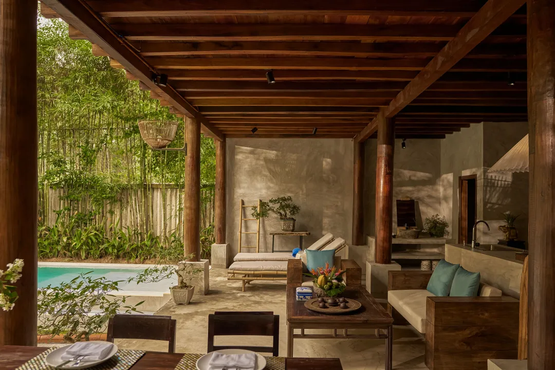 One Bedroom Pool Villa - Seating Aeria