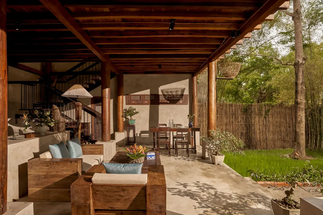 One Bedroom Pool Villa - Terrace Lounge View