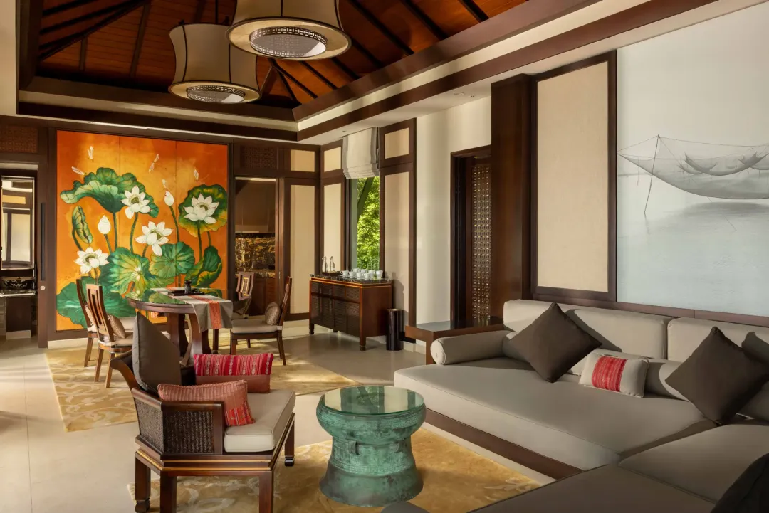 One-Bedroom Seaview Hill Pool Villa - Seating Aeria