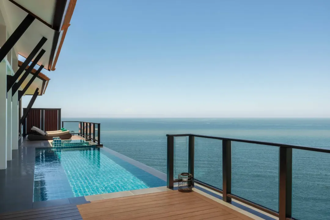Two-Bedroom Seaview Hill Pool Villa - Pool View