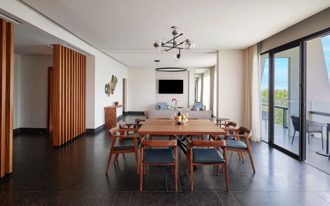 Odysseys Travel - Conrad Tulum Riviera Maya - Ceiba Governors Suite One King Bedroom - Dining Area