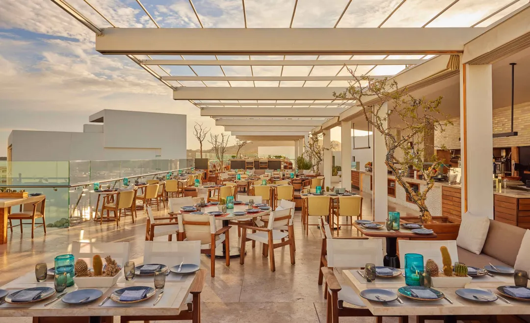 Odysseys Travel - Viceroy Los Cabos - Cielomar Rooftop - Dining Room