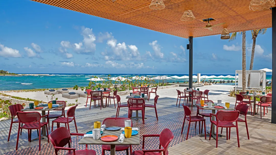 Odysseys Travel - Conrad Tulum Riviera Maya - Chiringuitos - Beach Terrace