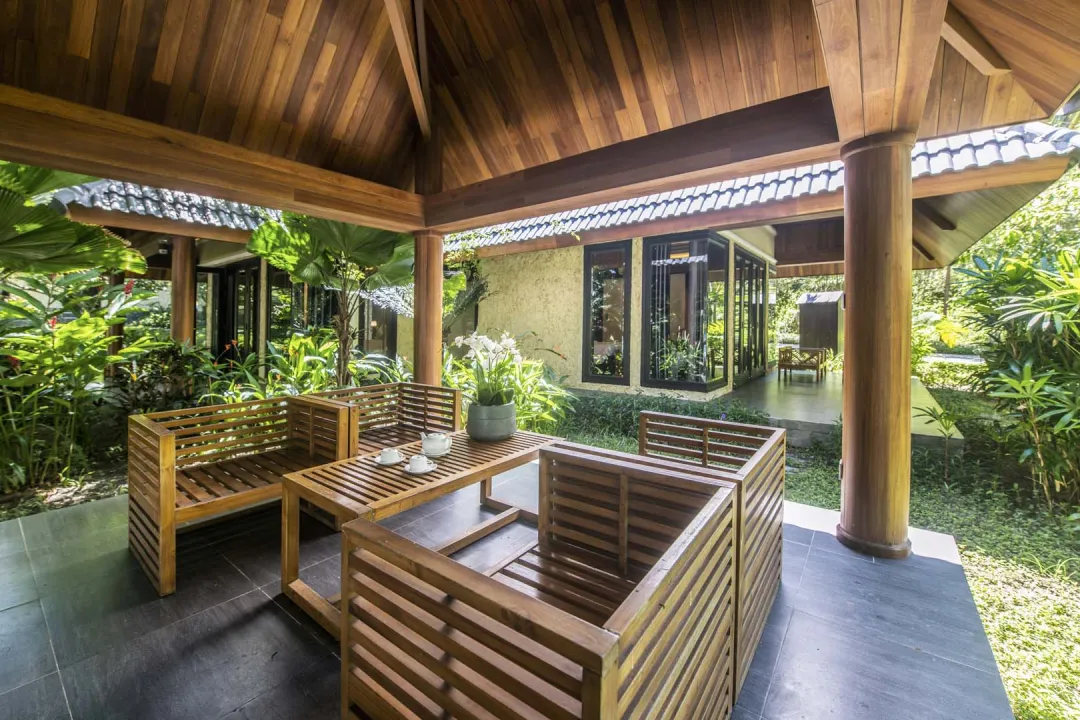 Bungalow Deluxe Garden - Seating Aeria View