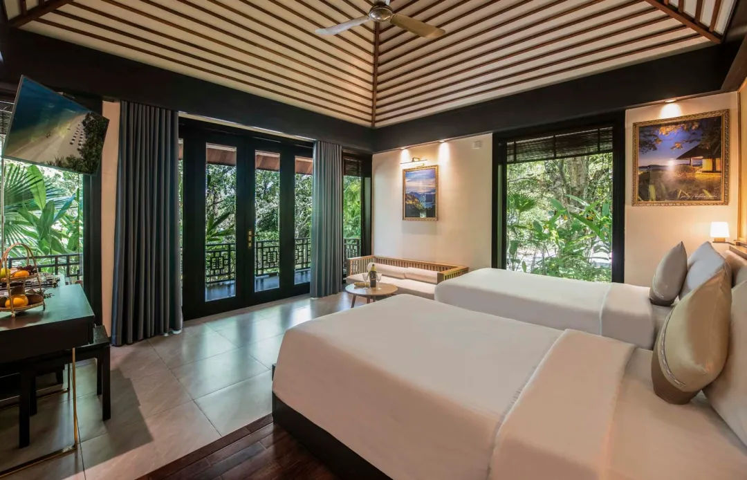 Bungalow Deluxe Garden - Twin Bed
