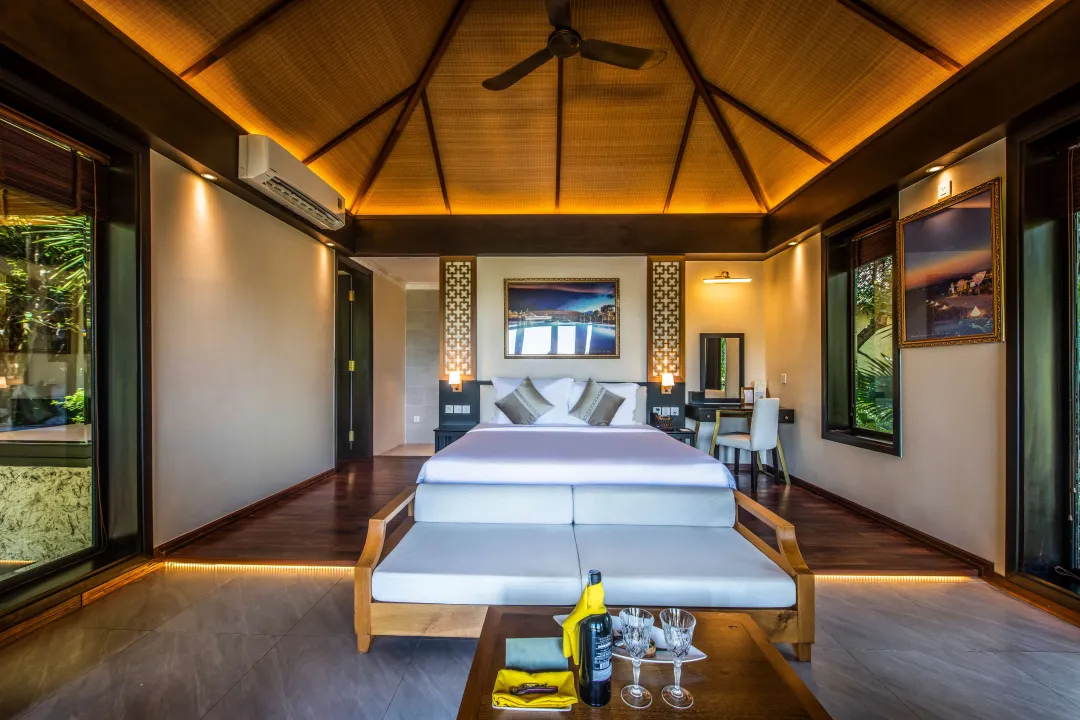 Deluxe Family Bungalow - King Bed View