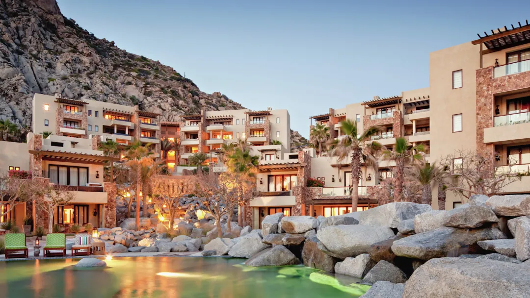 Odysseys Travel - Waldorf Astoria Los Cabos Pedregal - Pool and Rock Garden