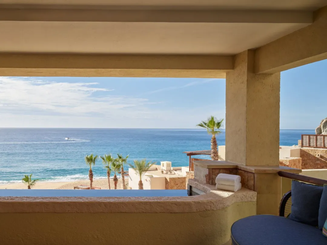 Odysseys Travel - Waldorf Astoria Los Cabos Pedregal - King Corner Ocean View with Plunge Pool - Terrace Ocean View