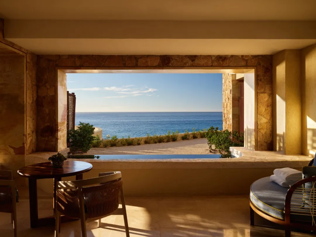 Odysseys Travel - Waldorf Astoria Los Cabos Pedregal - Two Queens Corner Ocean View with Plunge Pool - Terrace View