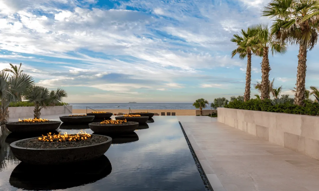 Odysseys Travel - Nobu Hotel Los Cabos - Firepits