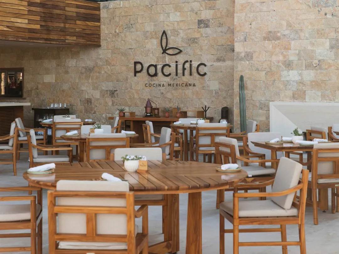 Odysseys Travel - Nobu Hotel Los Cabos - Pacific Restaurant - Interior set up