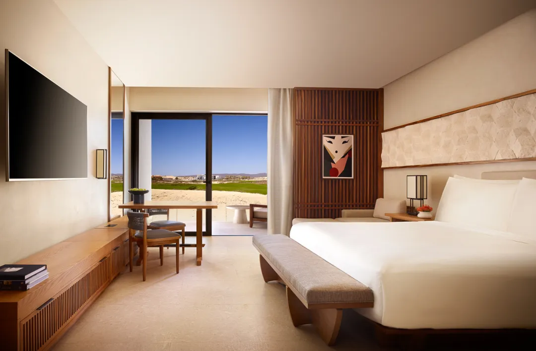 Odysseys Travel - Nobu Hotel Los Cabos - Deluxe Room - Bedroom (King)