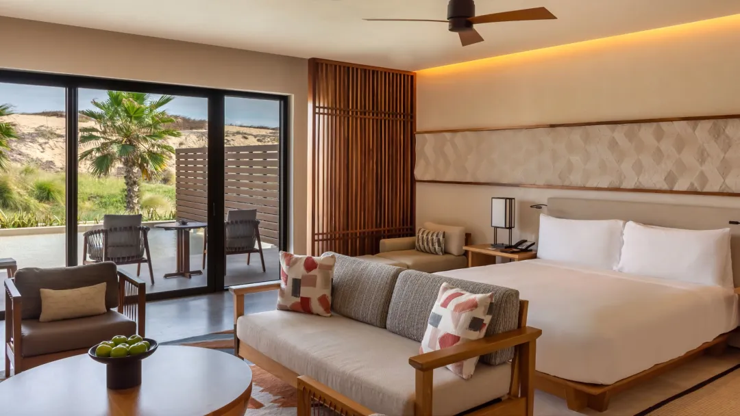 Odysseys Travel - Nobu Hotel Los Cabos - Junior Suite - Bedroom