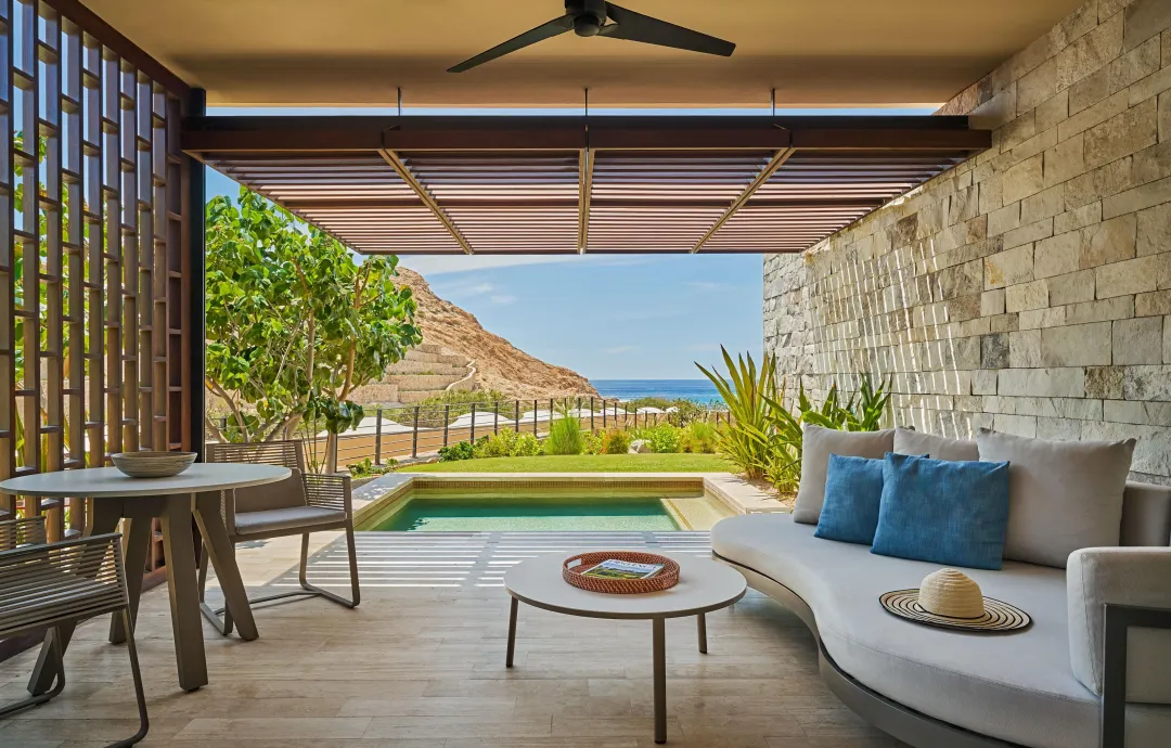 Odysseys Travel - Montage Los Cabos - Ocean View King Room with Pool - Pool Terrace